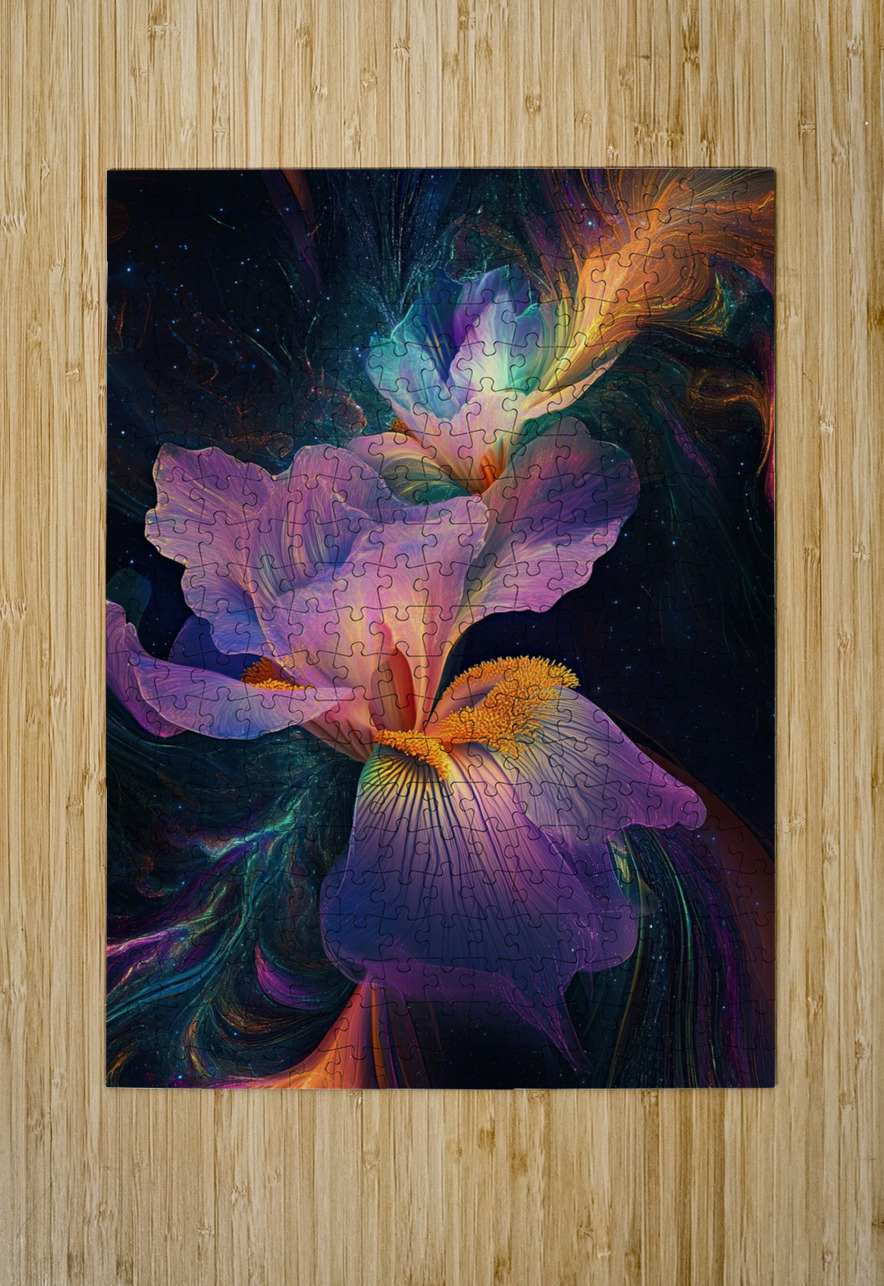 Cosmic Iris Bloom H29P3N 60 Abstract Rebellion Puzzle printing