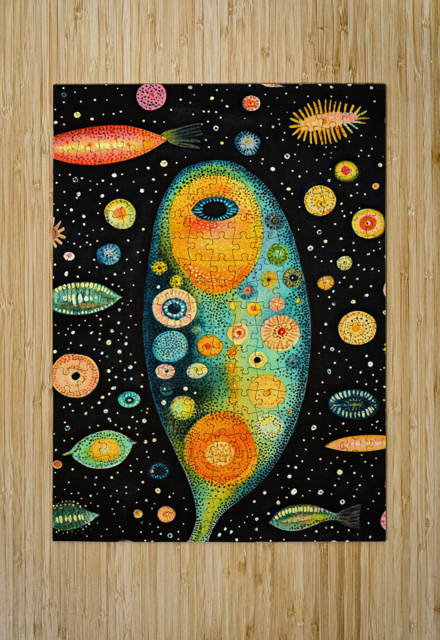 Cosmic Microcosm 4H9N2Z 55 Abstract Rebellion Puzzle printing