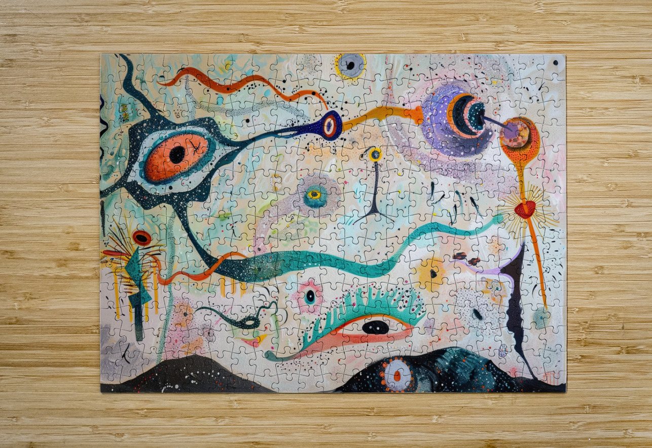 Cosmic Microcosm Dance 7P3HNJ 55 Abstract Rebellion Puzzle printing