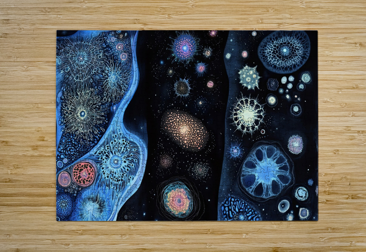 Cosmic Microcosm Y92H7P 58 Abstract Rebellion Puzzle printing