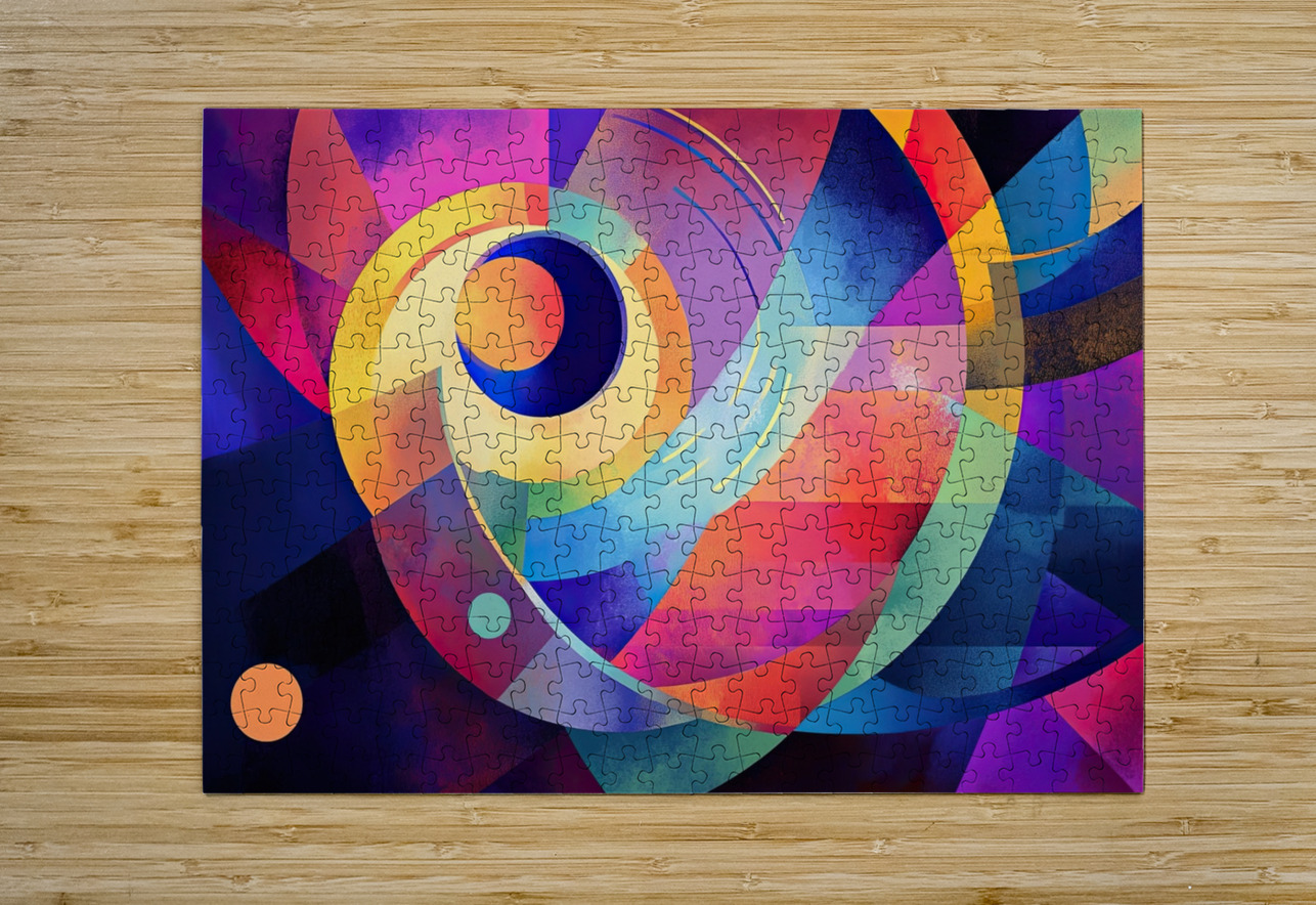 Cosmic Rhapsody 29H3N4 55 Abstract Rebellion Puzzle printing