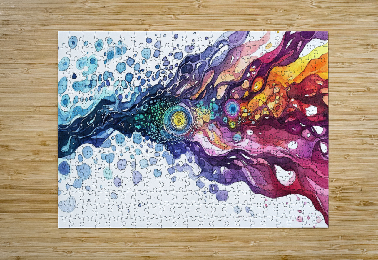 Cosmic River Flows H29PNV 55 Abstract Rebellion Puzzle printing