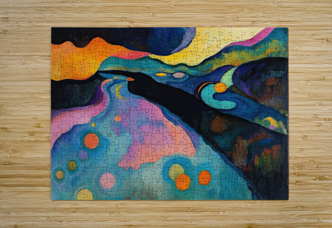 Cosmic River Flow H9P4Z2 55 Abstract Rebellion Puzzle printing