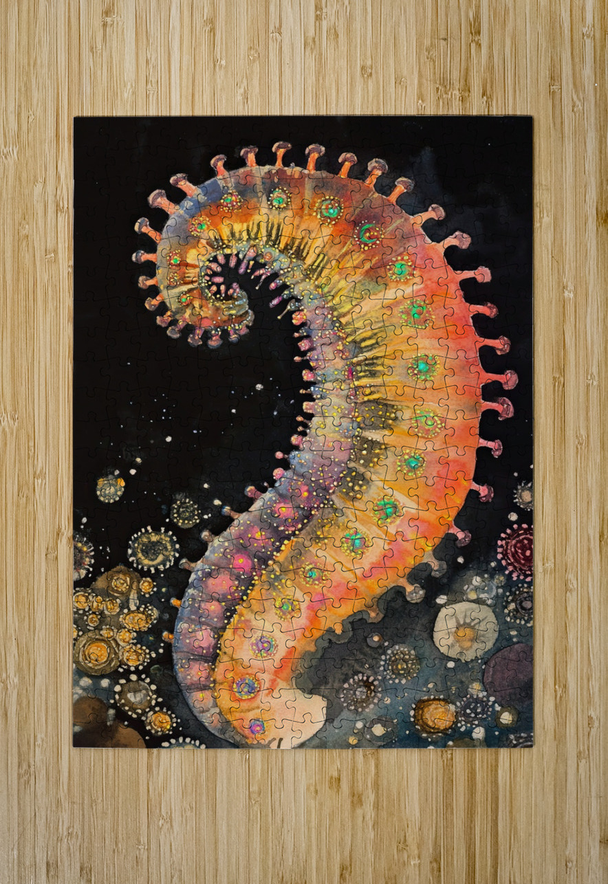 Cosmic Serpent Dance H29N3Z 62 Abstract Rebellion Puzzle printing