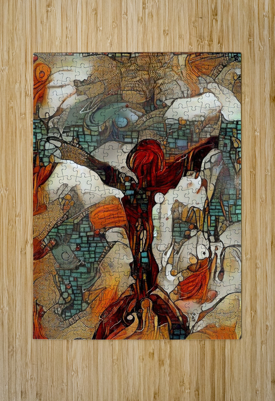 The Silent Ascent Luciano Puzzle printing