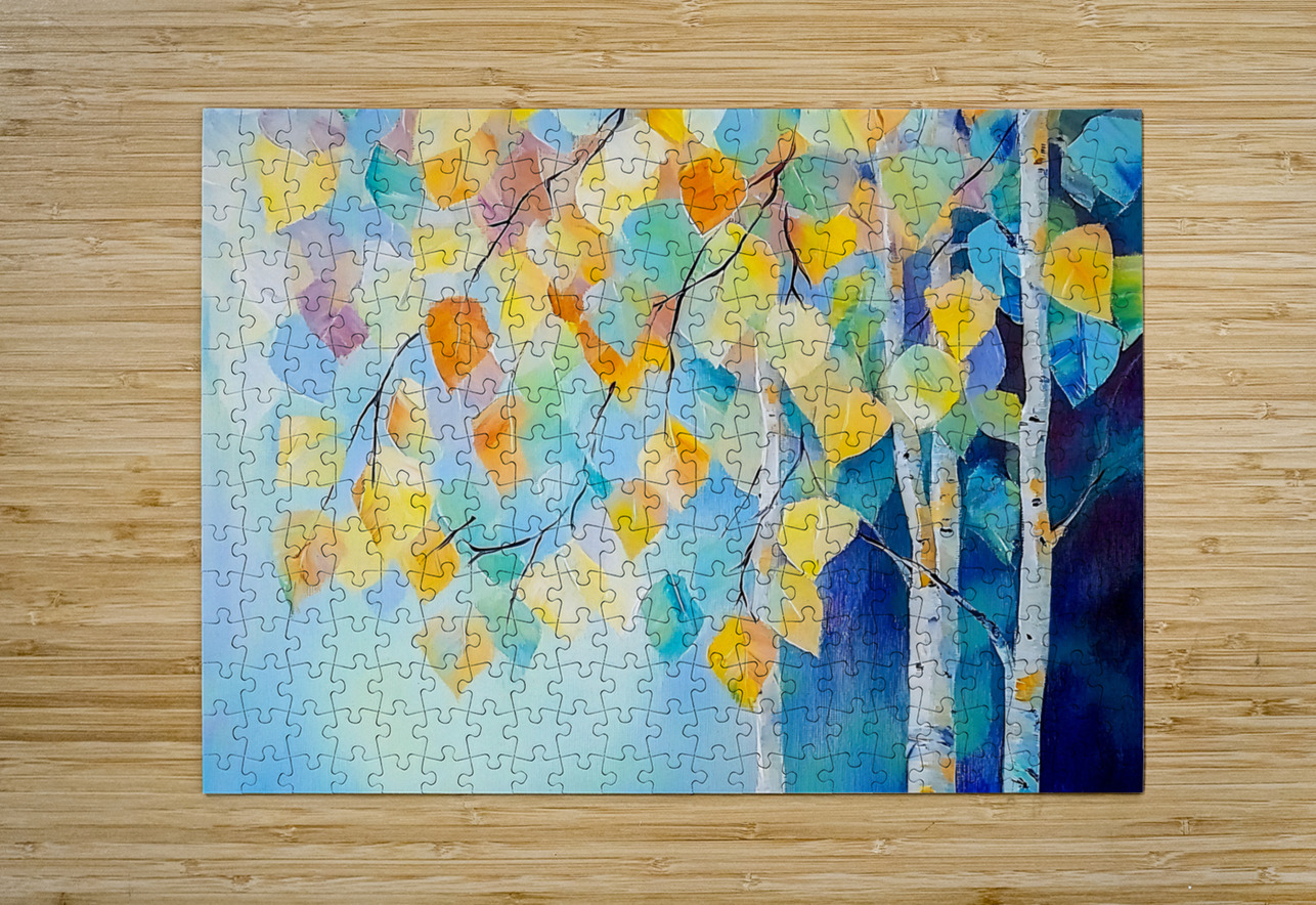 Leafy Travelling Light Puzzle printing