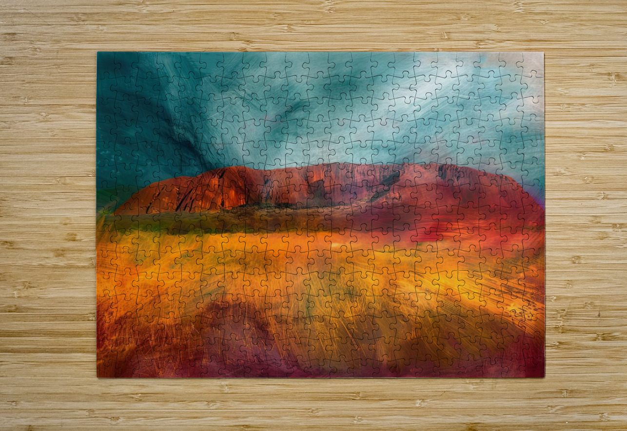 Crimson Heart of Oz 2P9H7N 60 Abstract Rebellion Puzzle printing