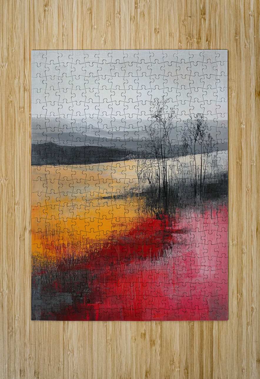 Crimson Horizon Echoes Y29N7 57 Abstract Rebellion Puzzle printing