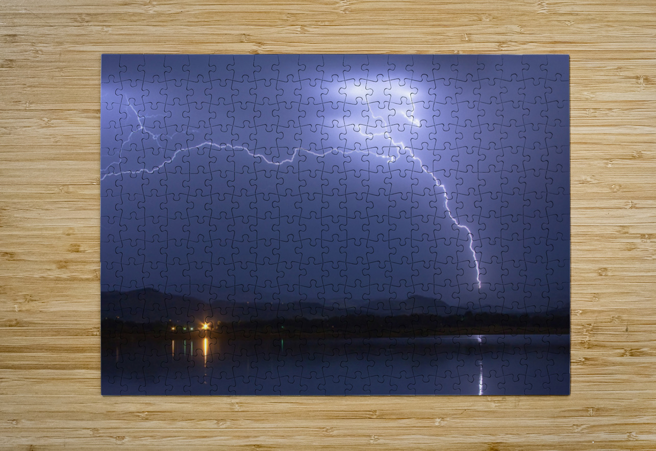 Electrical Arcing Sky Bo Insogna Puzzle printing