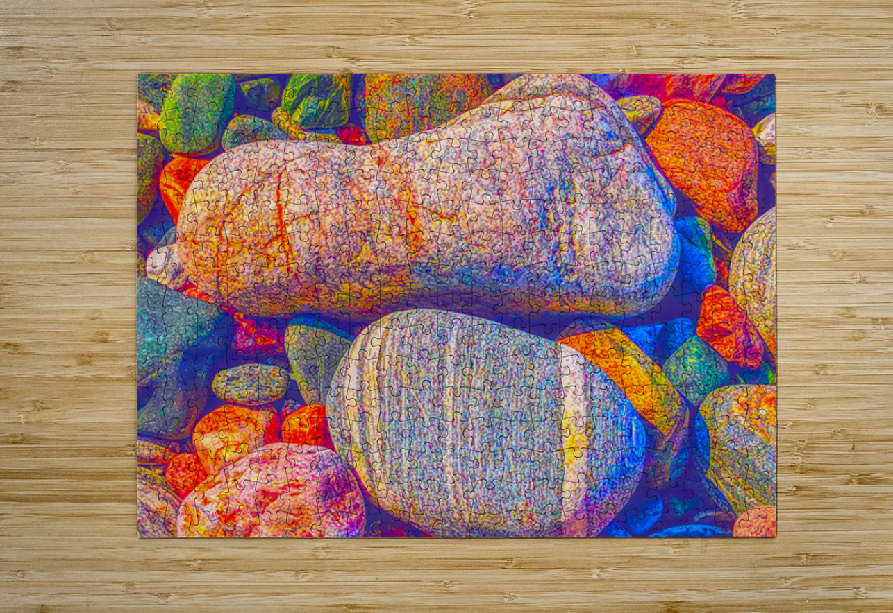 Acid Rocks  2 Tracy Currie ~ Digital Photo Artist Puzzle printing