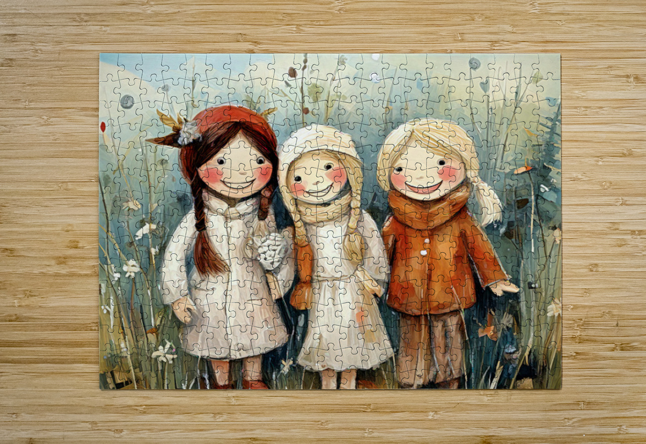Little Friends Thea Menagh Puzzle printing