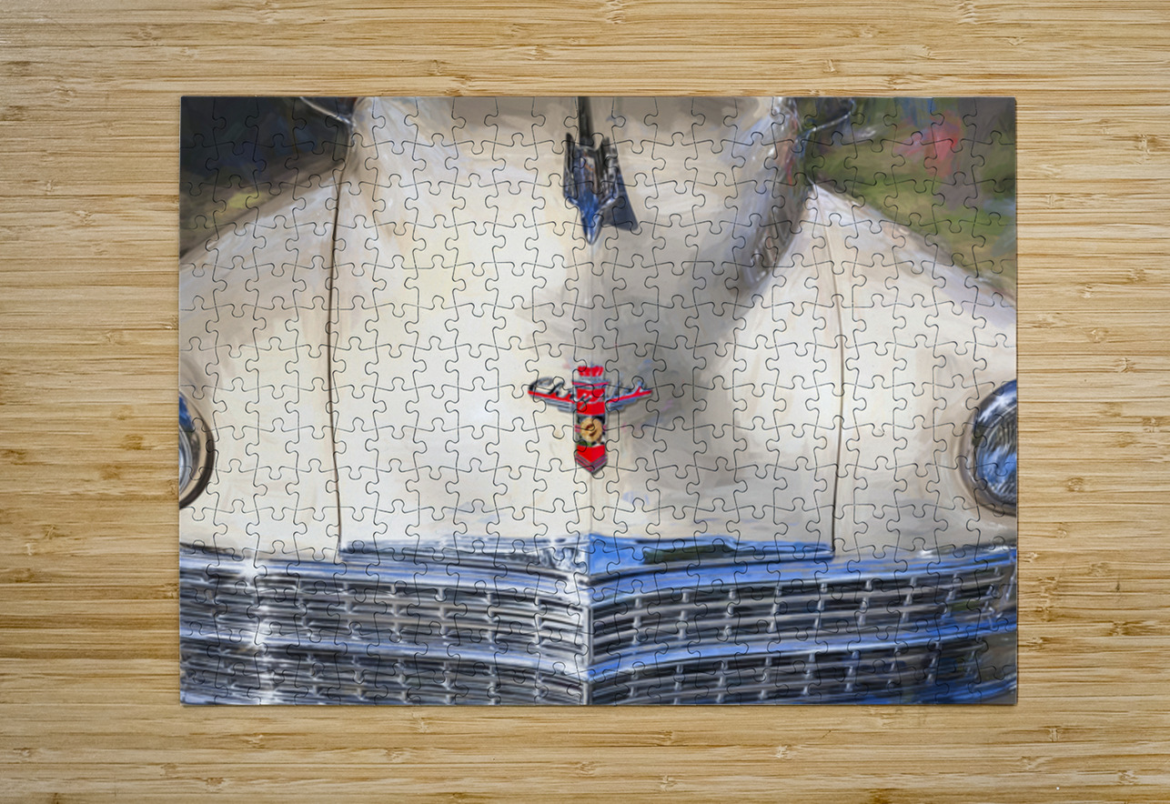 1947 Tan Chrysler Town And Country Sedan 4 Door X1 1 Rich Franco Puzzle printing