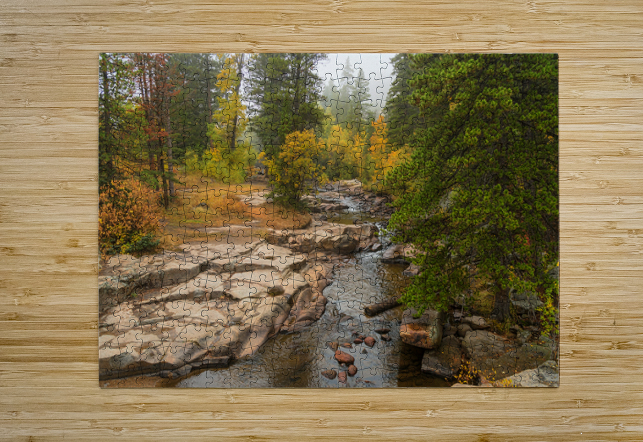 Upstream St Vrain Bo Insogna Puzzle printing