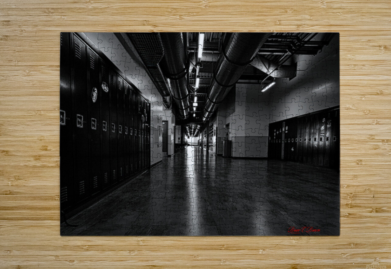 Empty Hallway Bruce Brown Puzzle printing