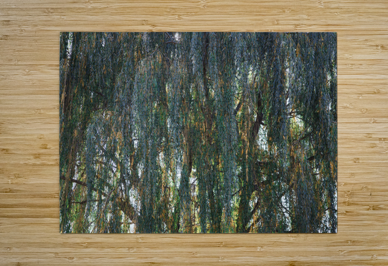 Weeping Willow Near a Stream Thea Menagh Puzzle printing