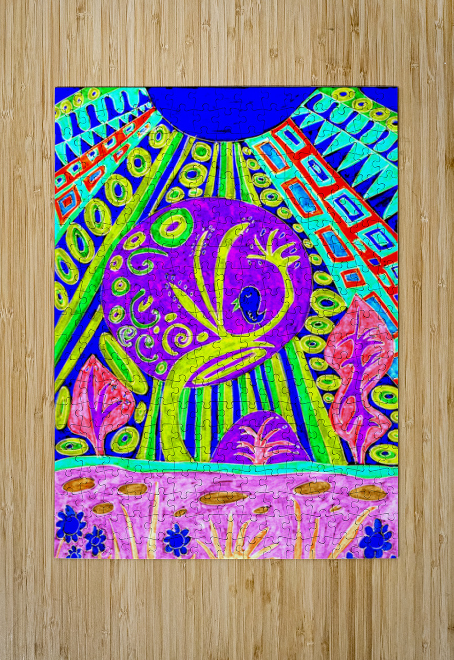 Abstract Vibrant Surreal Nature Catriona Roberts Nature Photography and Designs Puzzle printing