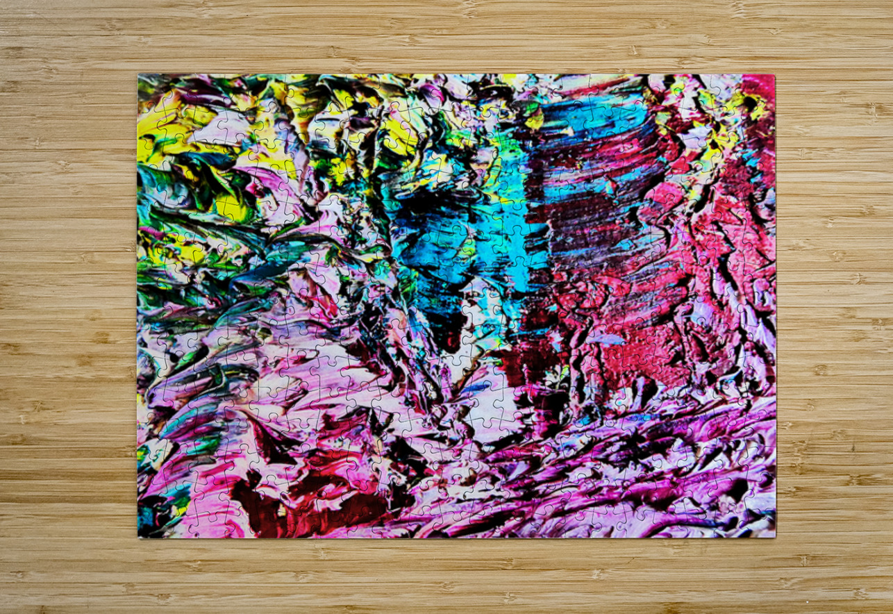 Colourful Old Bodach of Albany Catriona Roberts Nature Photography and Designs Puzzle printing