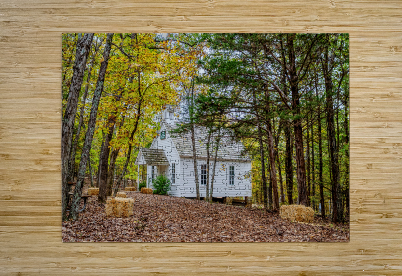 Vintage Concord One Room Schoolhouse Jennifer White Puzzle printing