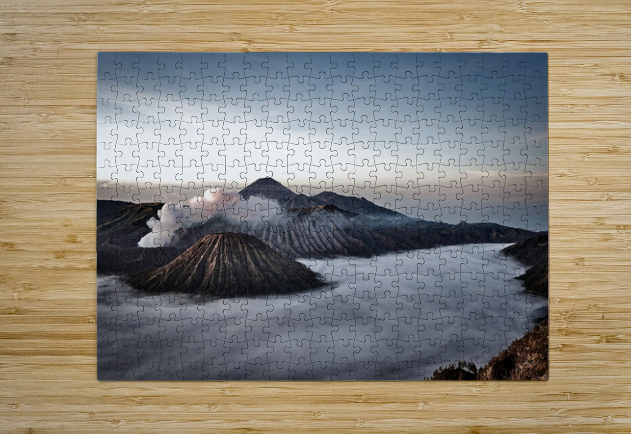 The majestic awakening of the Bromo volcano in Java FrankPhotos Puzzle printing