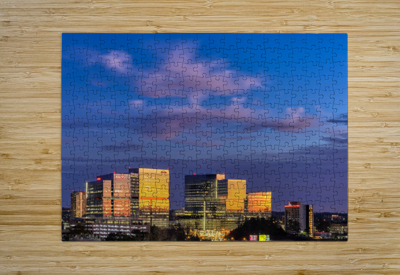 SANDY SPRINGS SKYLINE Doug Sturgess Puzzle printing