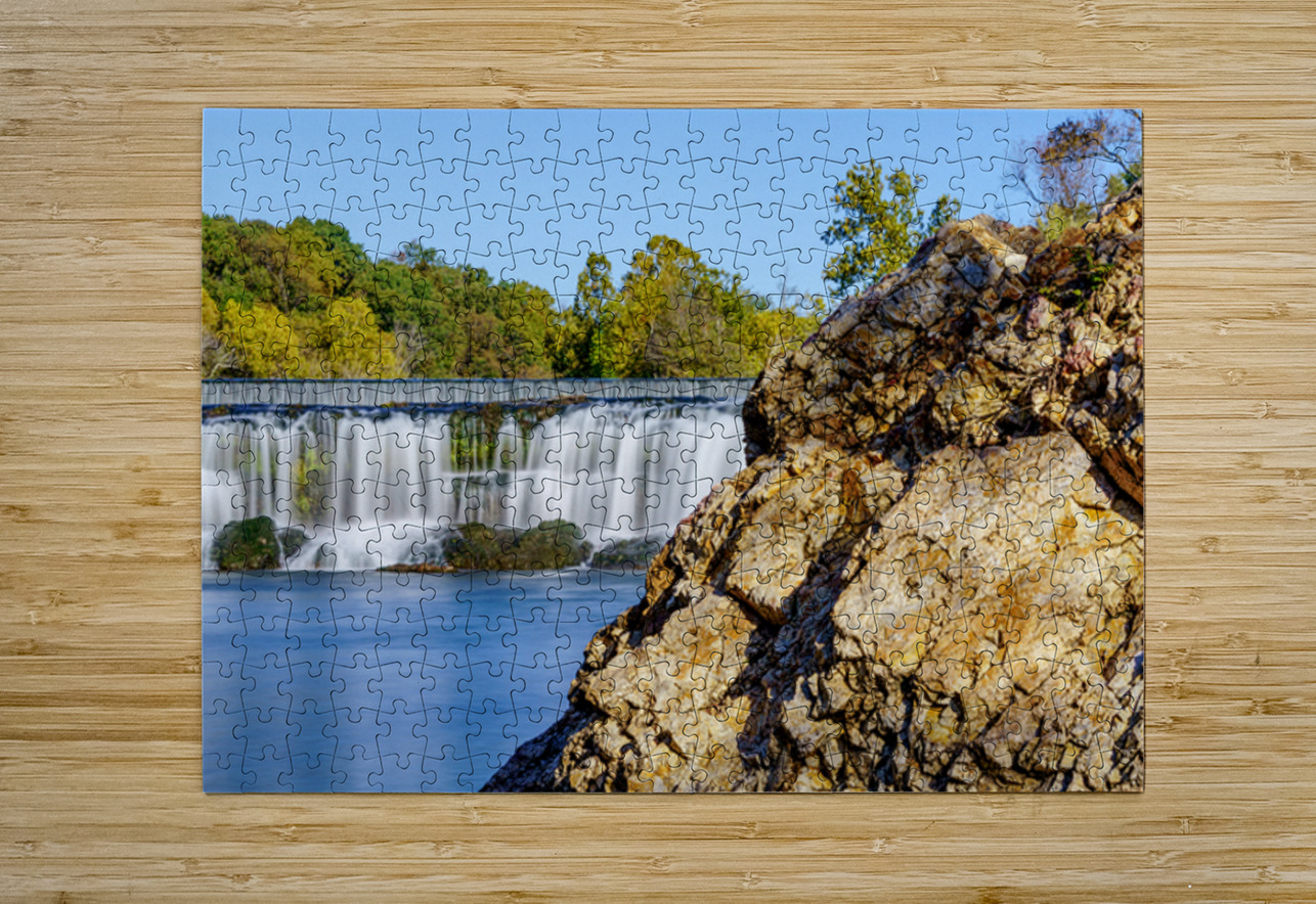 Grand Falls Chert Rock Focused Jennifer White Puzzle printing