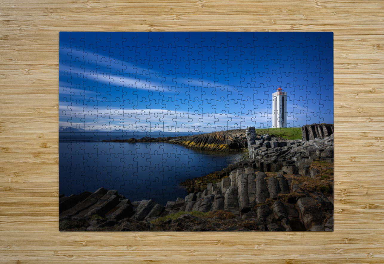 KALFSHAMARSVITI LIGHTHOUSE Doug Sturgess Puzzle printing