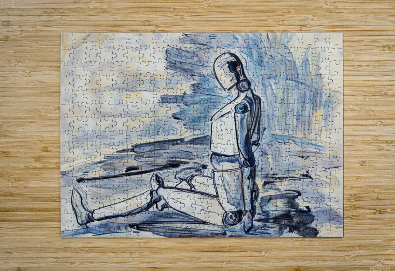 ArtXcl 313 Robot - Doll Petre Forgotten Art Puzzle printing