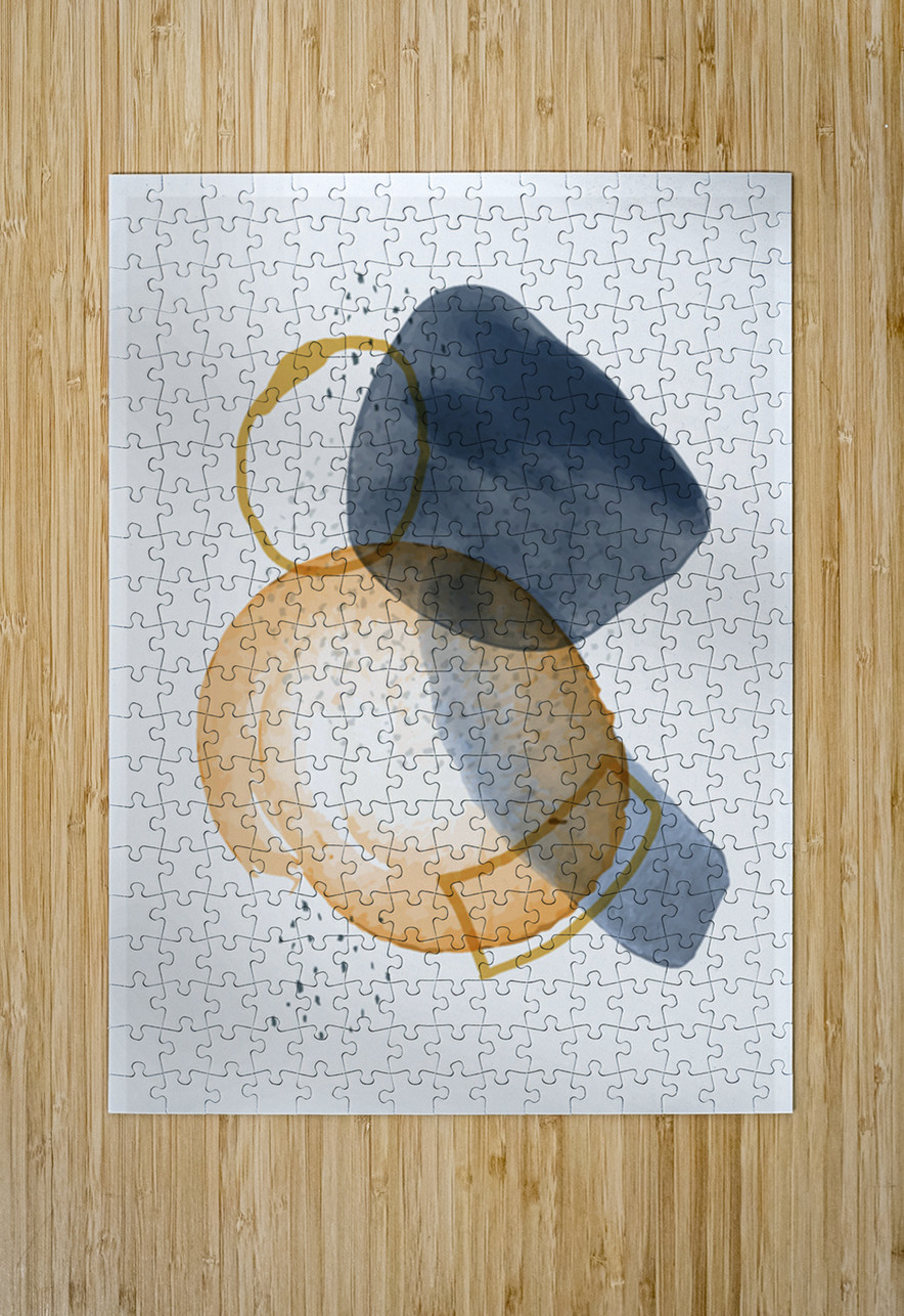 Acrylic art design. b Towseef Dar Puzzle printing