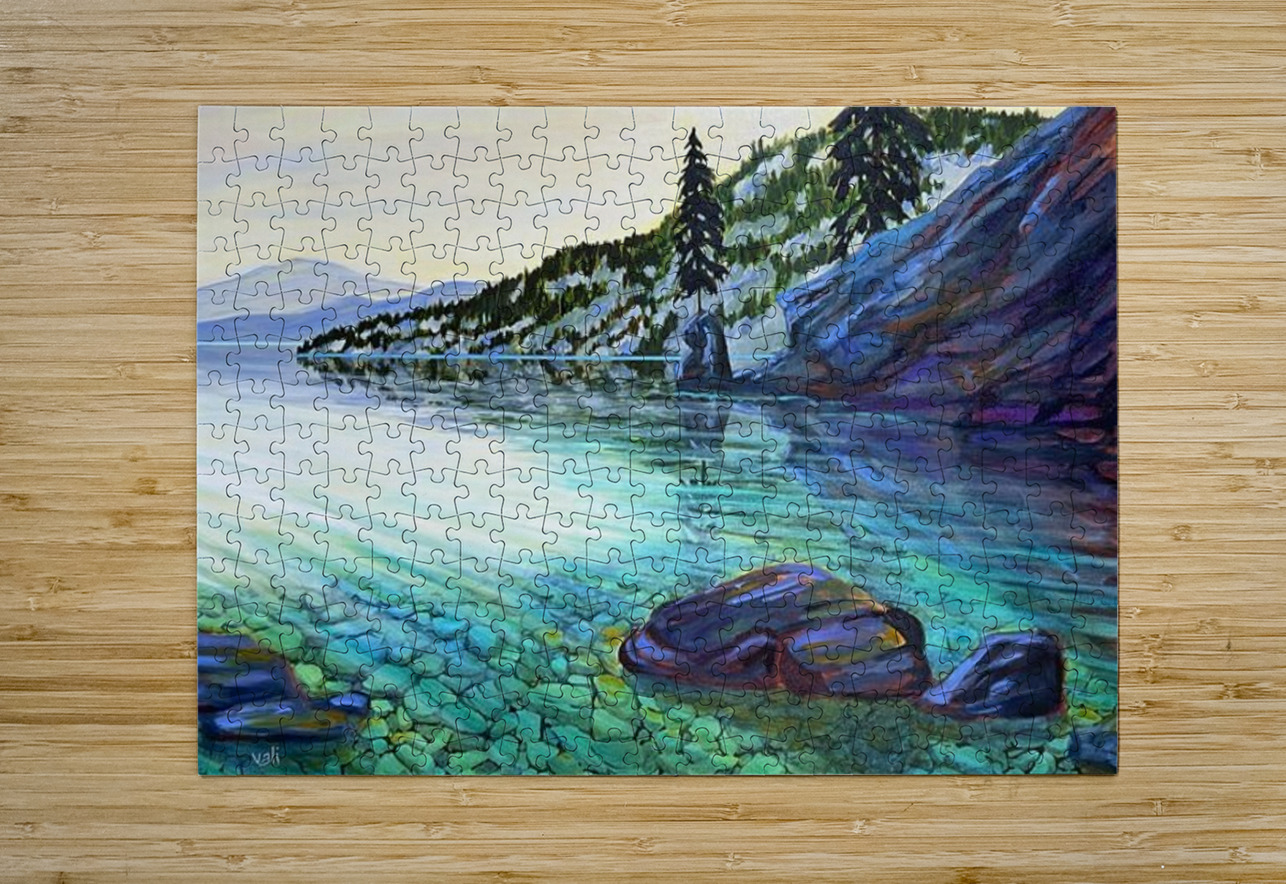 Cove At Pauls Tomb VanessaAliOriginalArt Puzzle printing