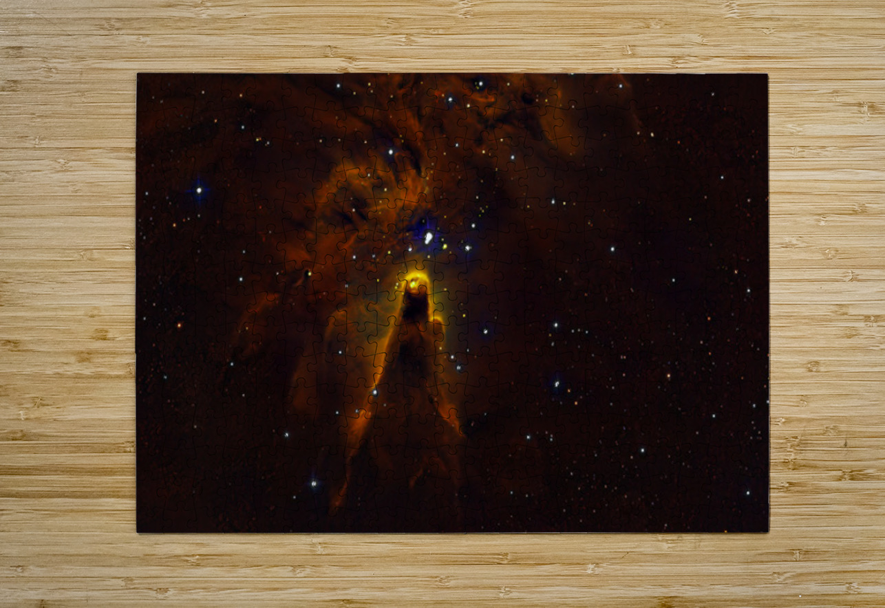 The Cone Nebula Astronight Astrophotography by John Buonomo Puzzle printing