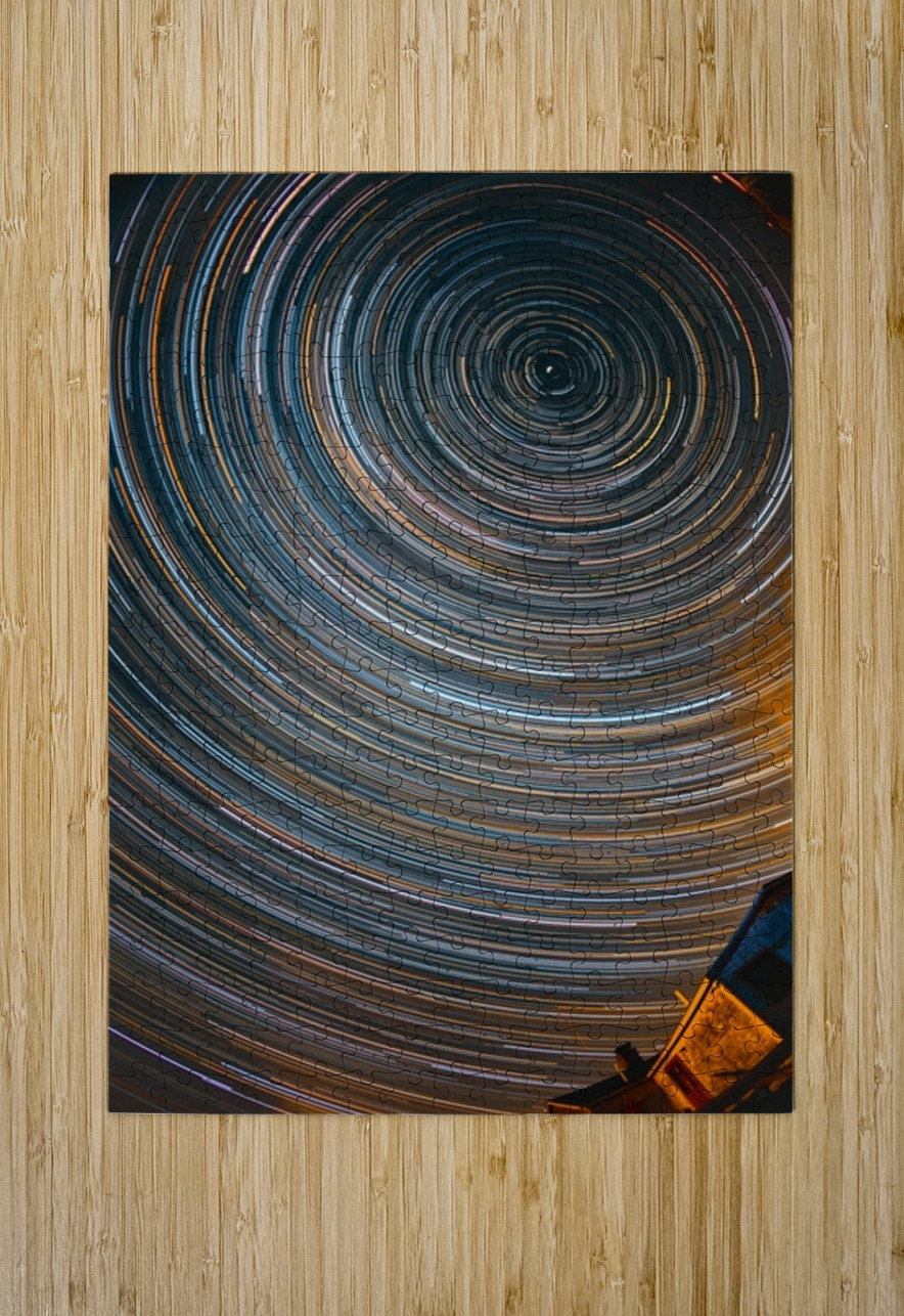 Clockwork Sky Astronight Astrophotography by John Buonomo Puzzle printing