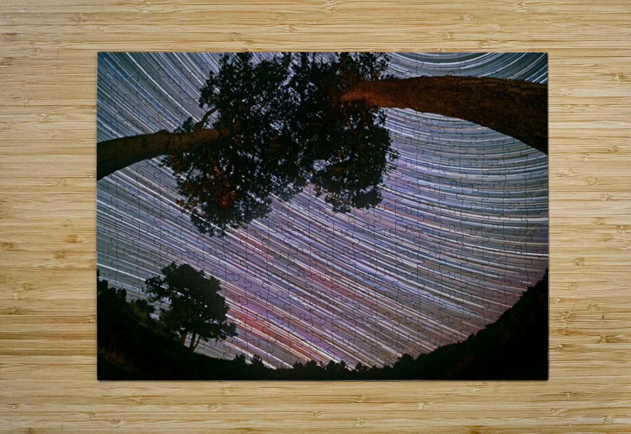 Canopy of Time Astronight Astrophotography by John Buonomo Puzzle printing