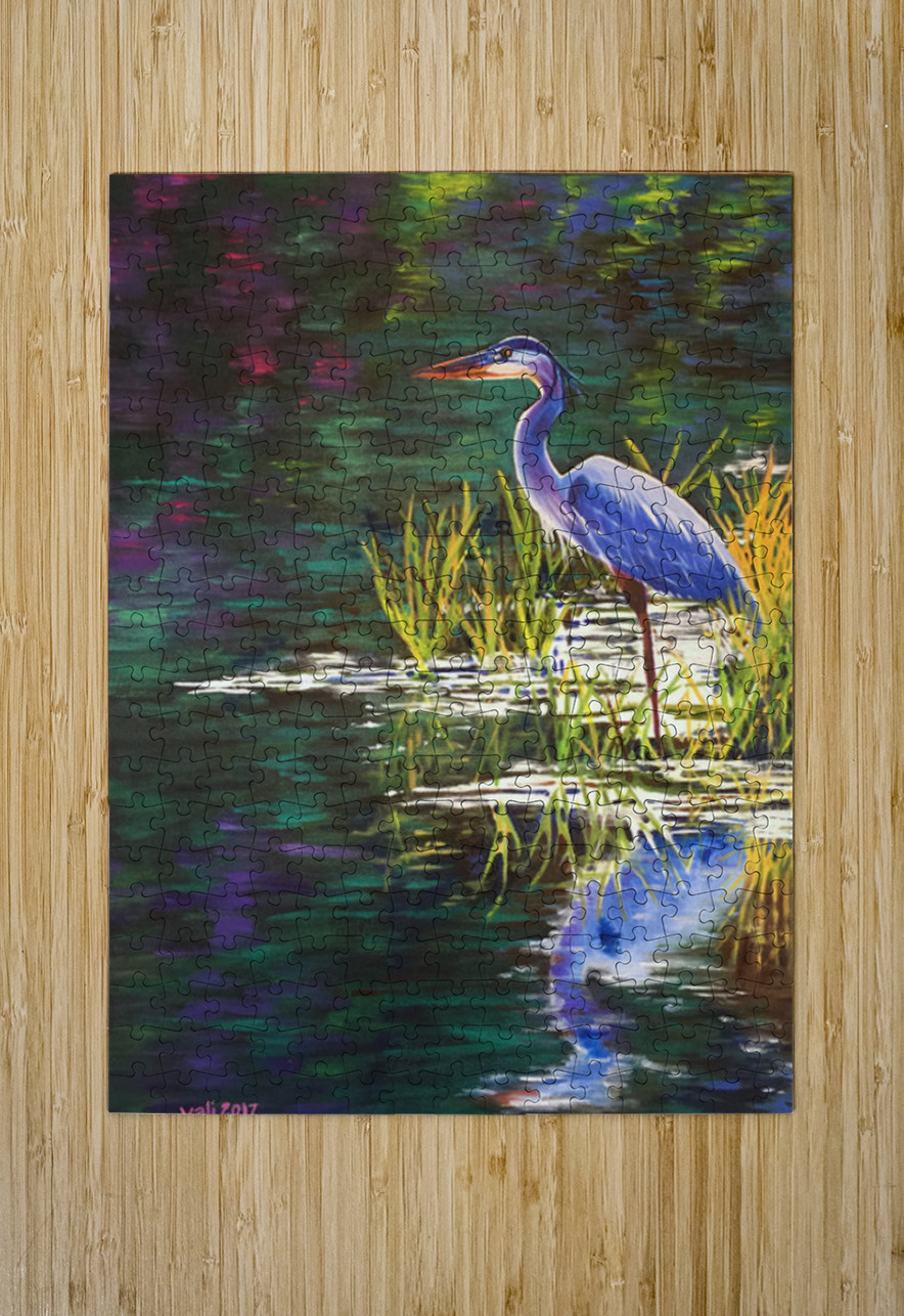 Reflected Beauty VanessaAliOriginalArt Puzzle printing