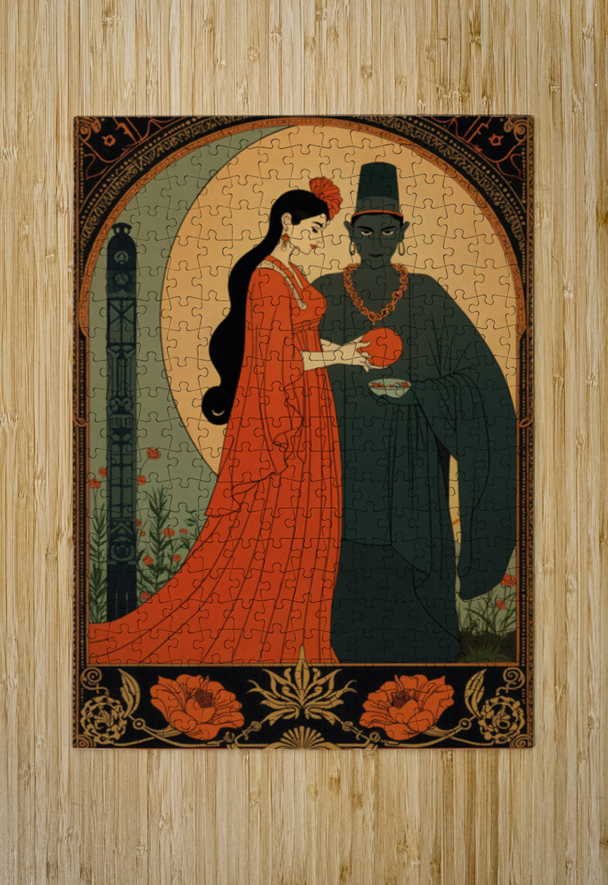 Garden’s Twilight  Aniima Illussiya Puzzle printing