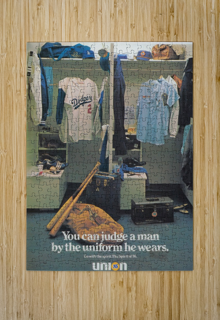 1978 Union Gas Ad Row One Brand Puzzle printing