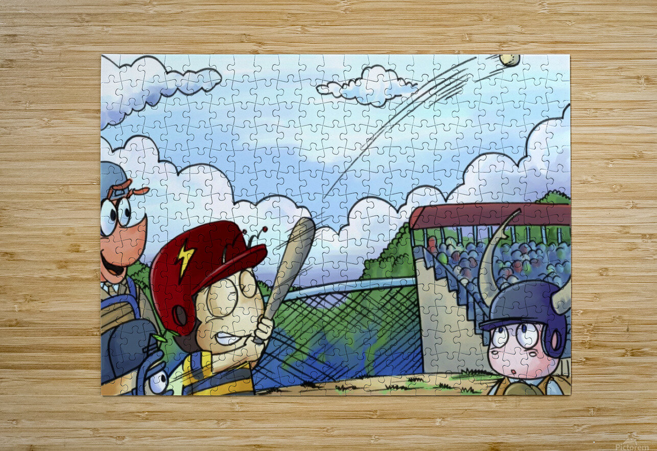 Play Ball - Home Run Swing - Bugville Critters Robert Stanek Puzzle printing
