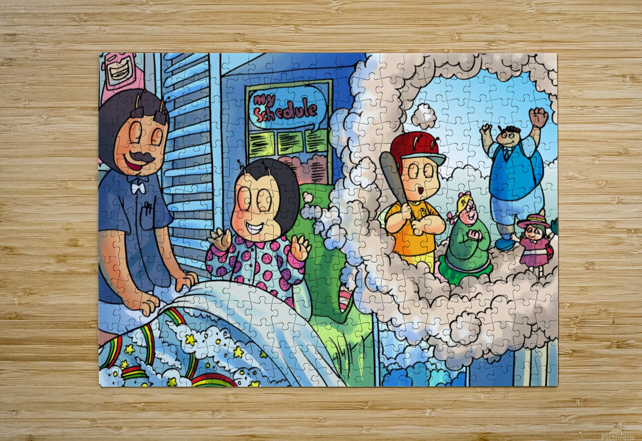 Baseball dreams - Bugville Critters Robert Stanek Puzzle printing