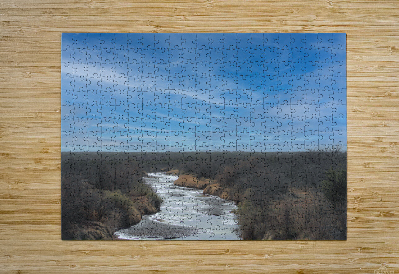 River of Sunshine Susan Diann Photography Puzzle printing