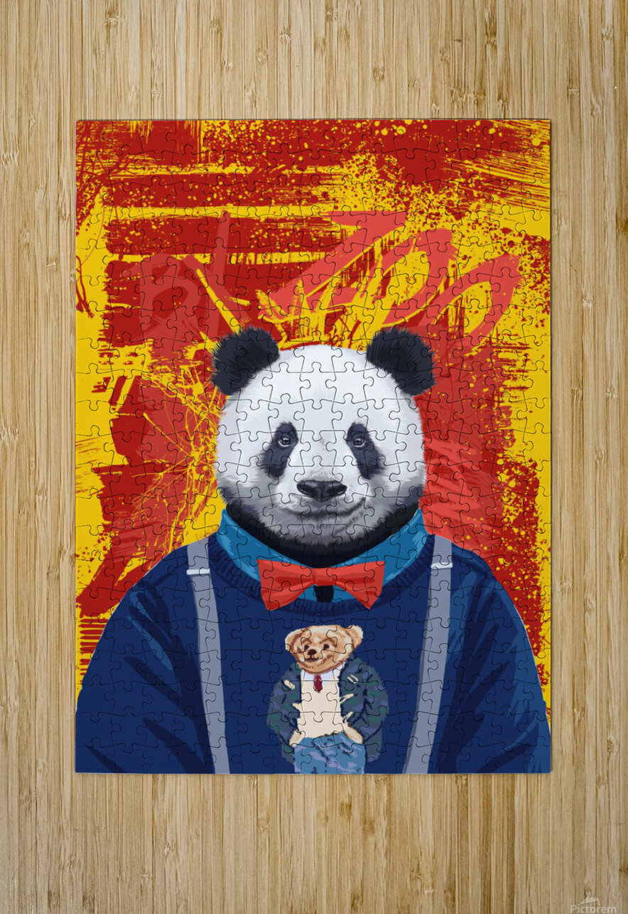 pnda print Wisdom Puzzle printing