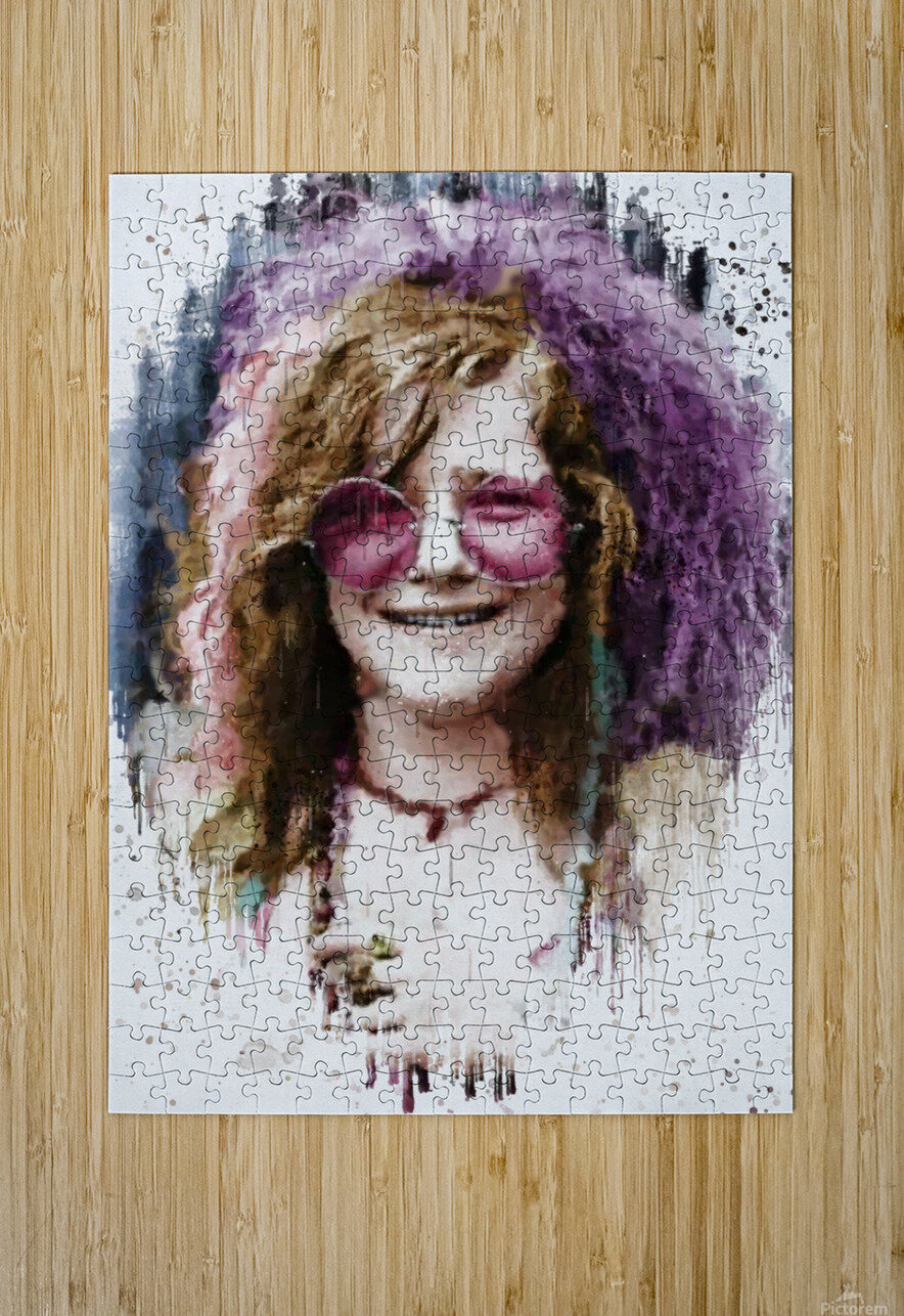 janis joplin by Gunawan Rb Wall Art