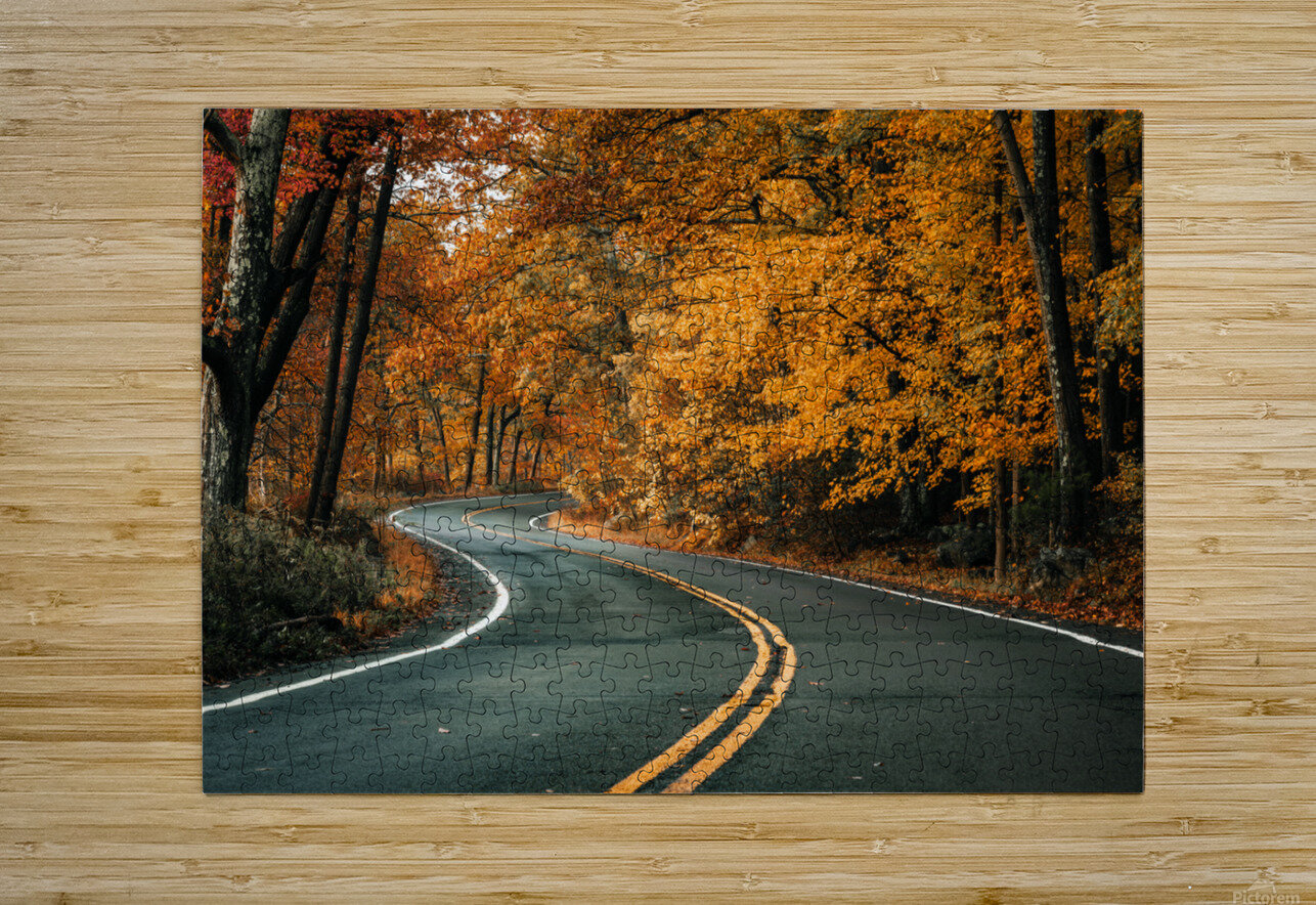 Road to fall 1x Puzzle printing