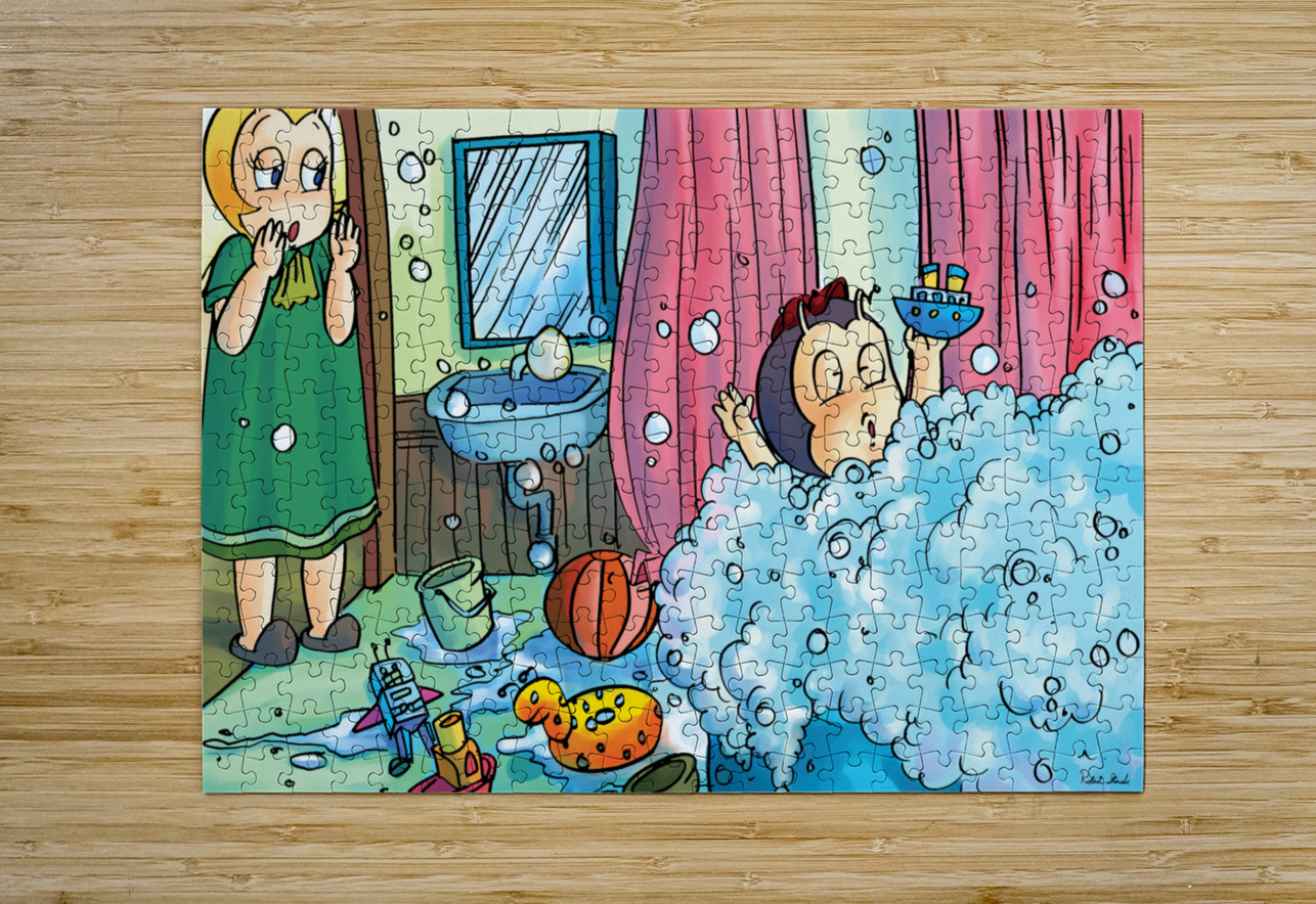 Bubble Bath Buster Bee - 2022 Release Robert Stanek Puzzle printing