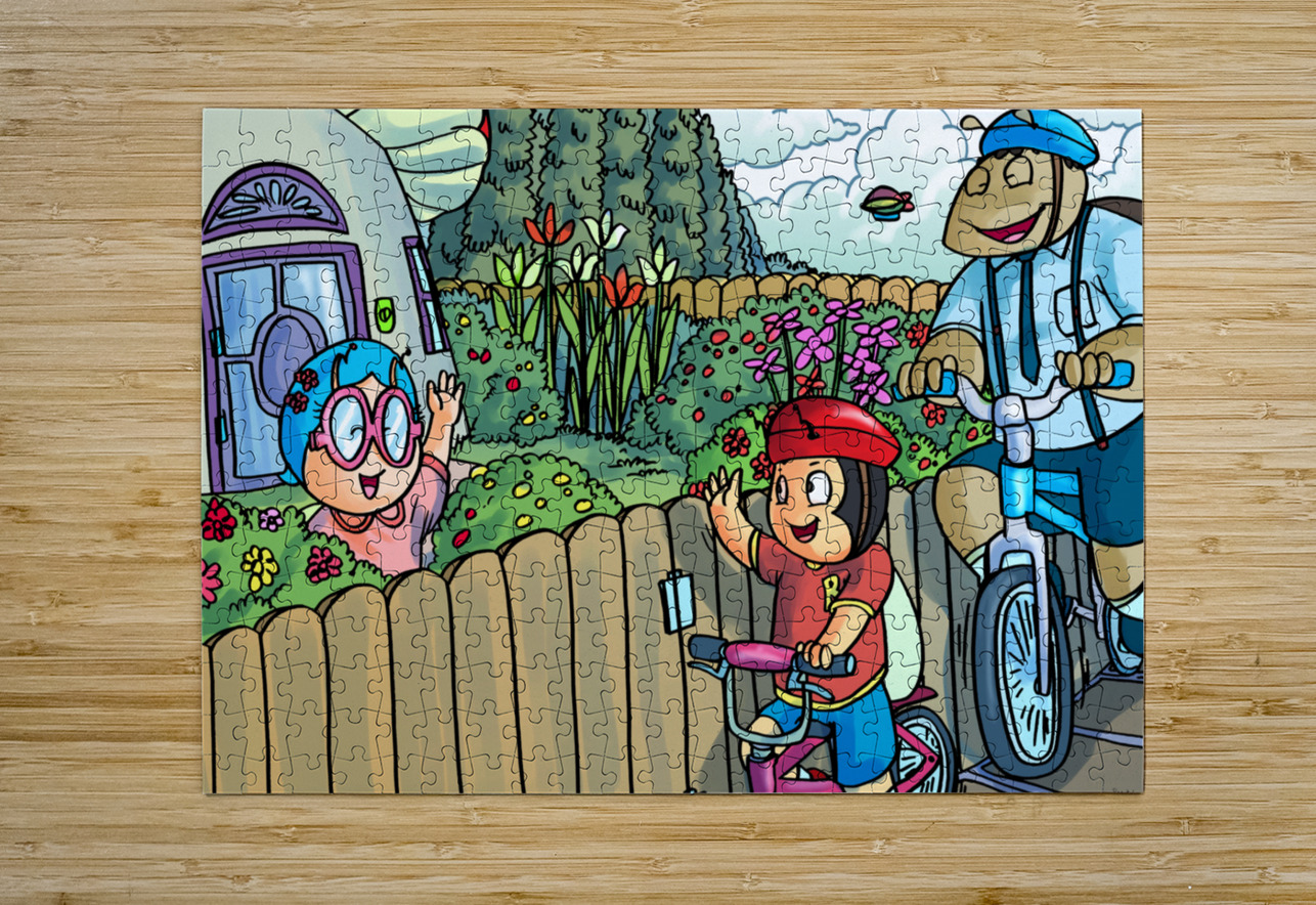 Its Time for a Bike Ride - Buster and Barry - 2022 Release Robert Stanek Puzzle printing