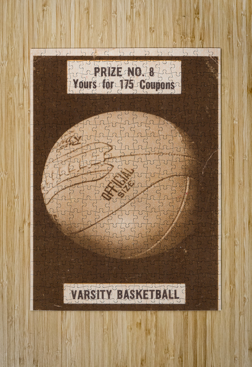 Prize Number Eight Varsity Basketball Row One Brand Puzzle printing