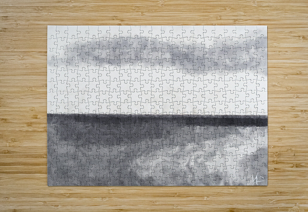 b-w abstract horizon NDZ Designs Puzzle printing