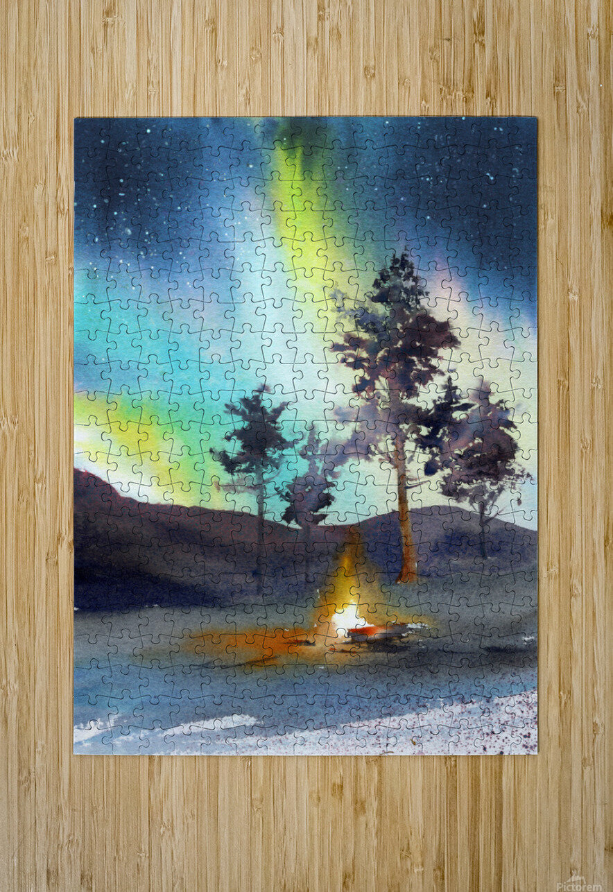 Bonfire Eugenia Gorbacheva Puzzle printing