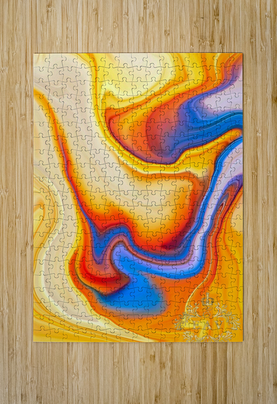 Sun Flames Antonella Eav Puzzle printing