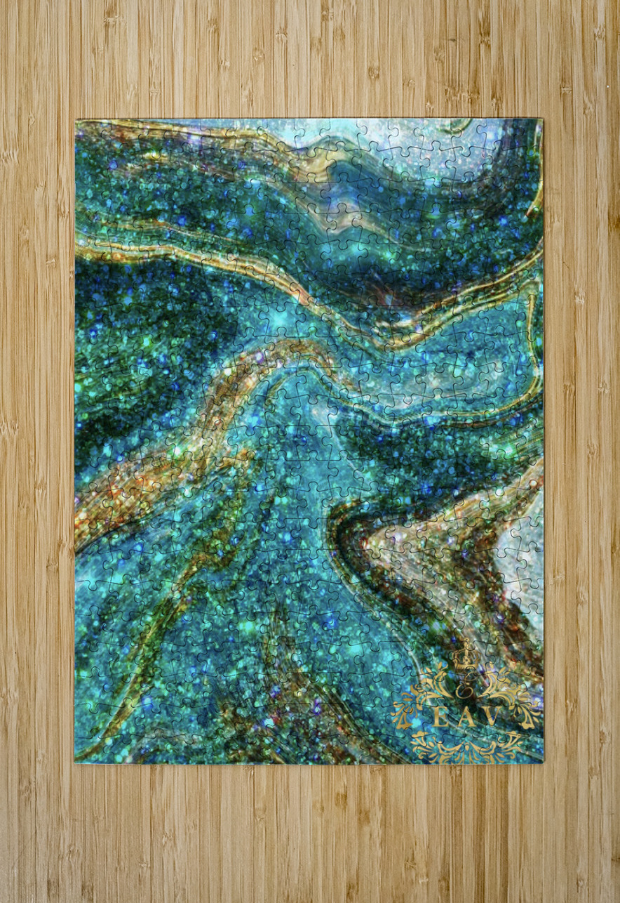 Turquoise Sea Antonella Eav Puzzle printing
