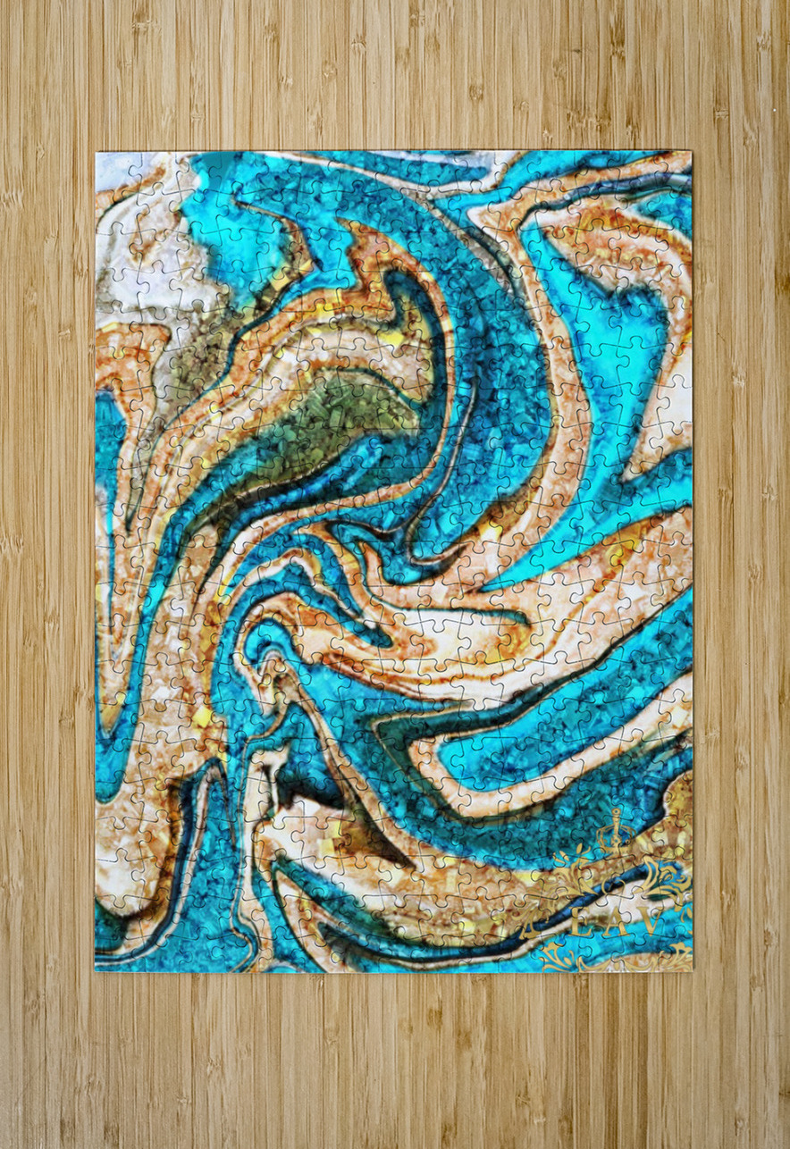 Mediterranean Sea  Antonella Eav Puzzle printing