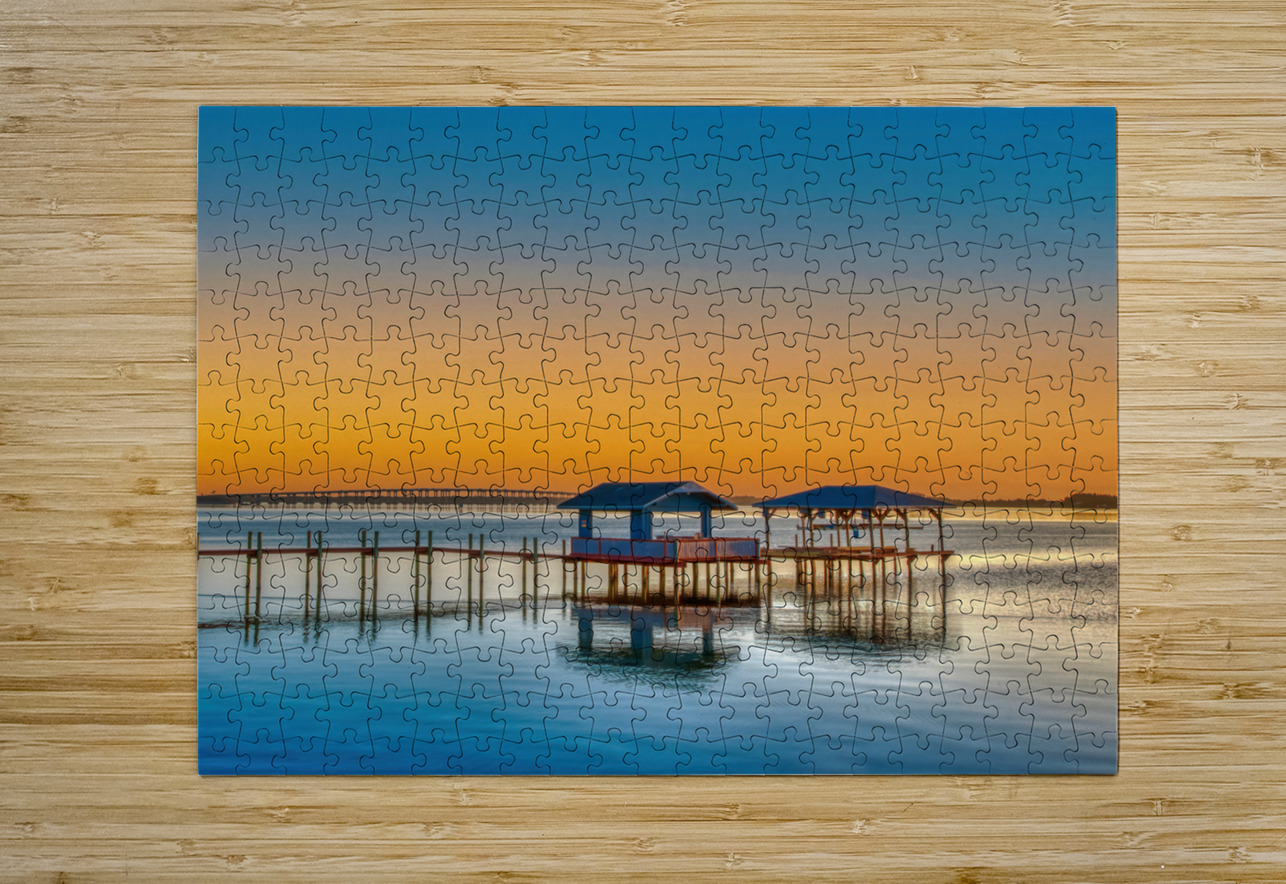 INDIAN RIVER LOGOON Ercan Ekinci Puzzle printing